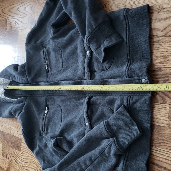 (M) ROXY Cozy Fleece Coat Outdoor Casual Streetwear Seasonal Warm - Picture 4 of 9